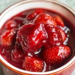 Easy Strawberry Compote
