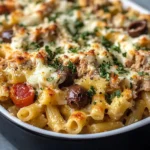 For One Mediterranean Tuna Casserole – Quick, Healthy Single-Serve Meal