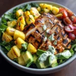 Hawaiian Chicken Salad Bowl