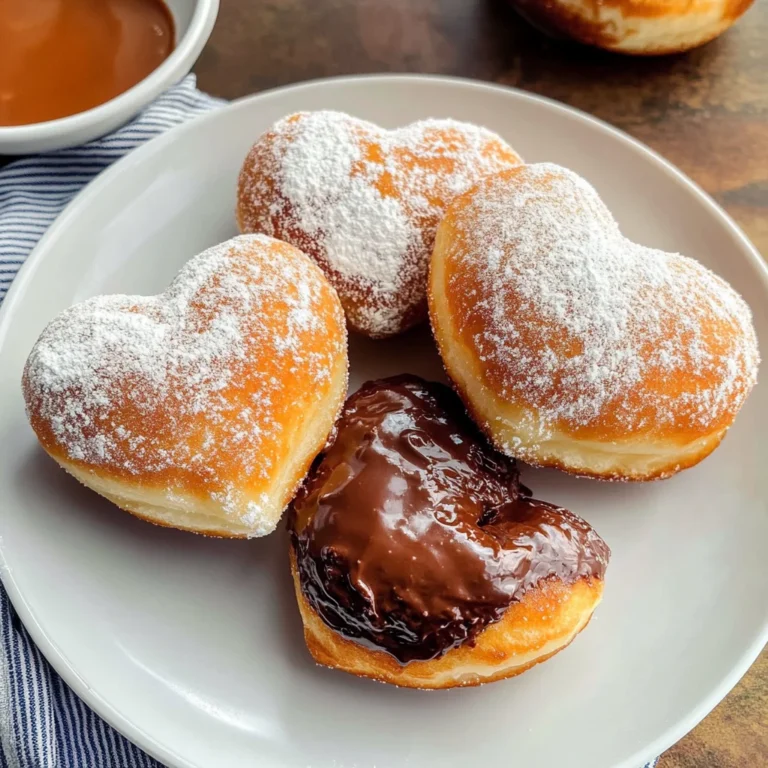 Heart-Shaped Doughnuts