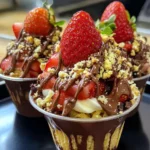 Homemade Chocolate Strawberry Cups Recipe