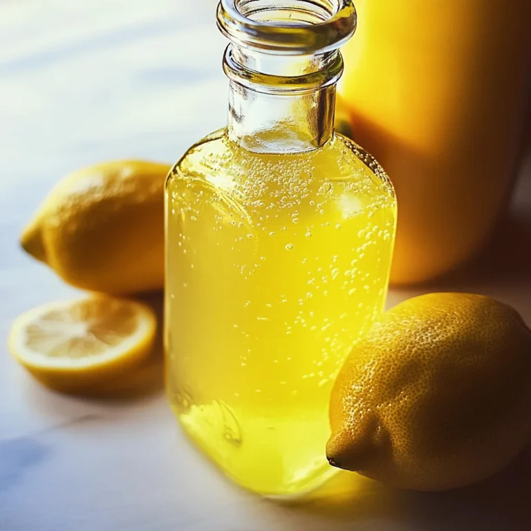 Homemade limoncello recipe