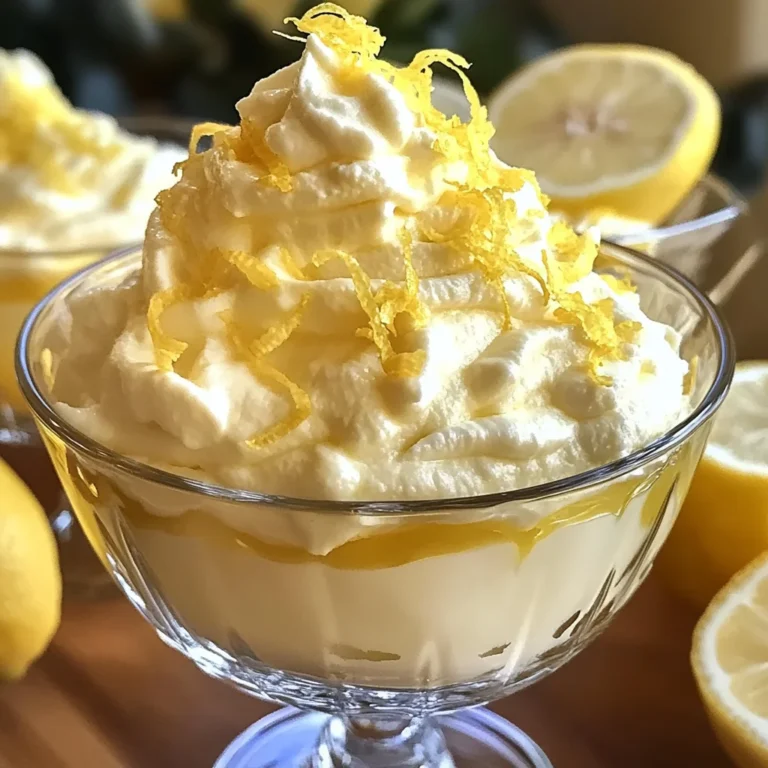 Limoncello Mousse