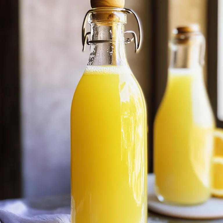 Limoncello Recipe