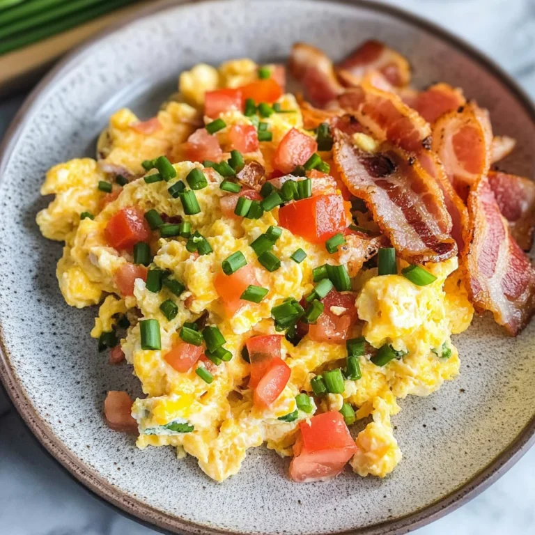 Loaded Scrambled Eggs Recipe