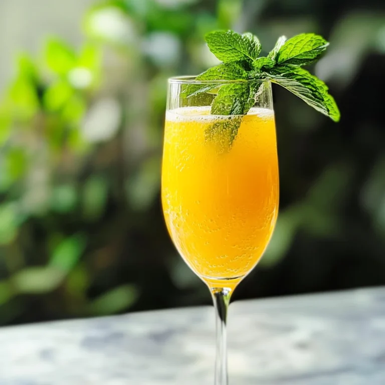 Mango Limoncello Prosecco