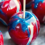Marbled Effect Candy Apples