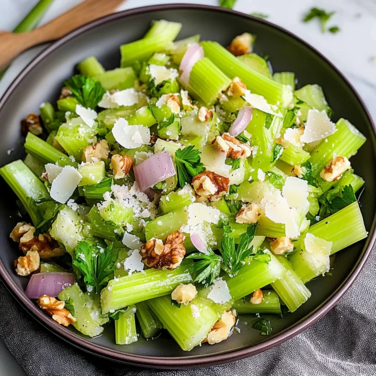 Marinated Celery Salad