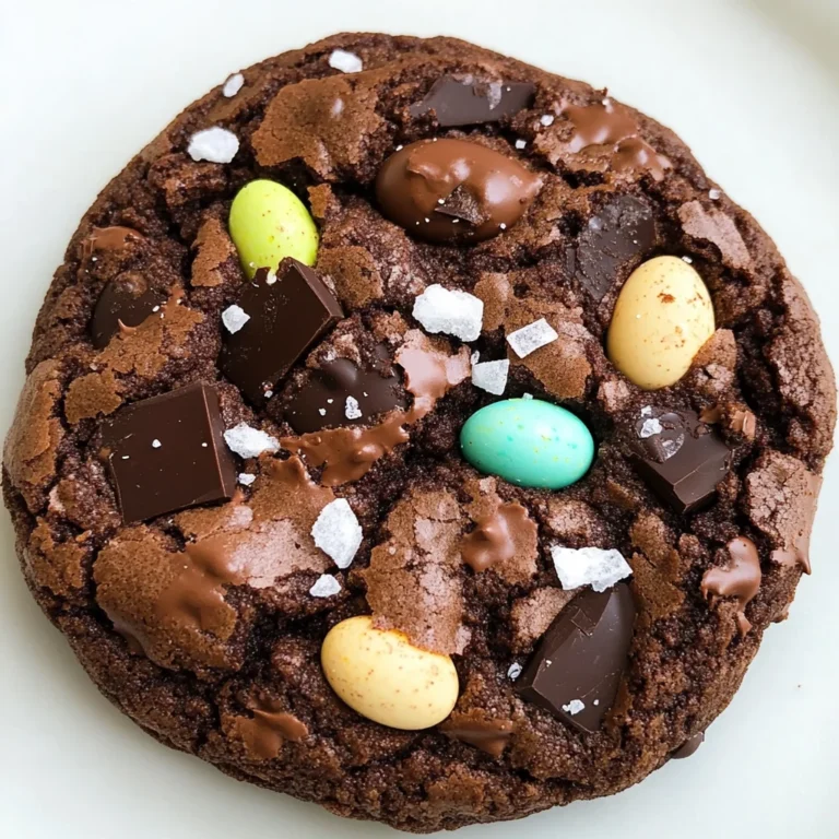 Mini Egg Brownie Cookies