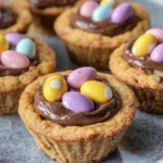 Mini Egg Cookie Cups