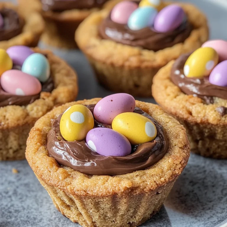 Mini Egg Cookie Cups