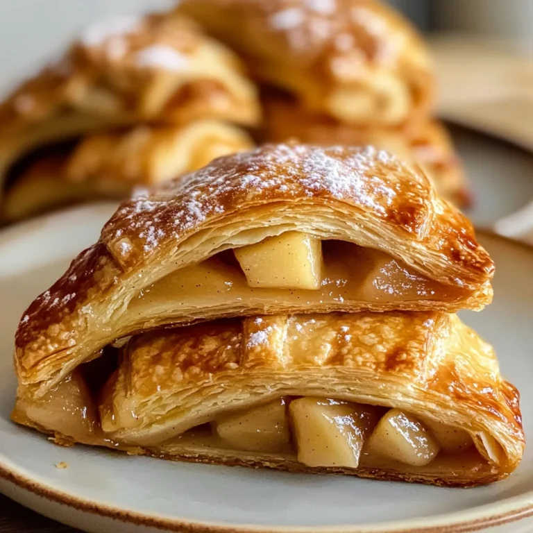 Mouthwatering Croissant Apple Turnovers with Crescent Rolls