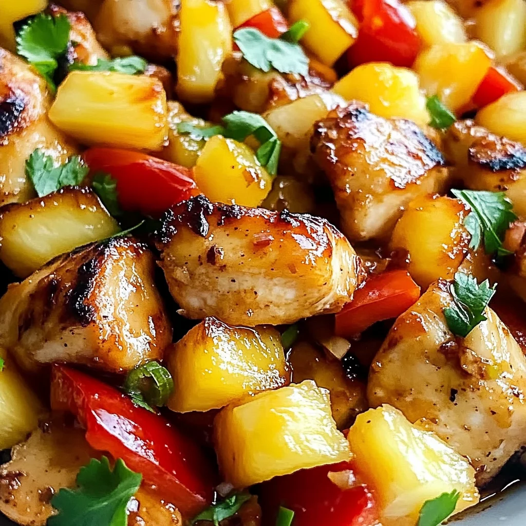 Pineapple Chicken and Rice: A Sweet and Savory Weeknight Favorite
