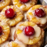 Pineapple Upside Down Cinnamon Rolls