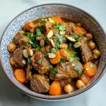 Slow Cooker Moroccan Lamb Tagine with Apricots