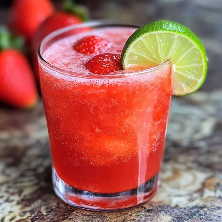 Strawberry Agua Fresca