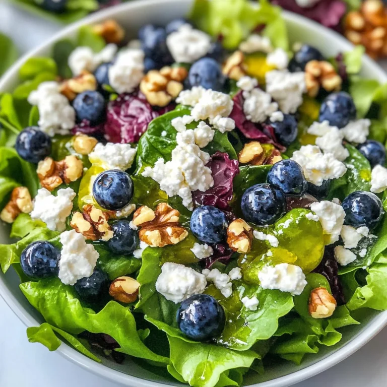 Tasty Easter Spring Salad with Goat Cheese