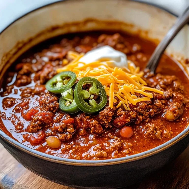Texas No Beans Chili