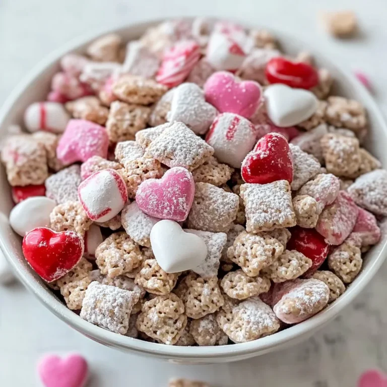 Valentine’s Day Muddy Buddies