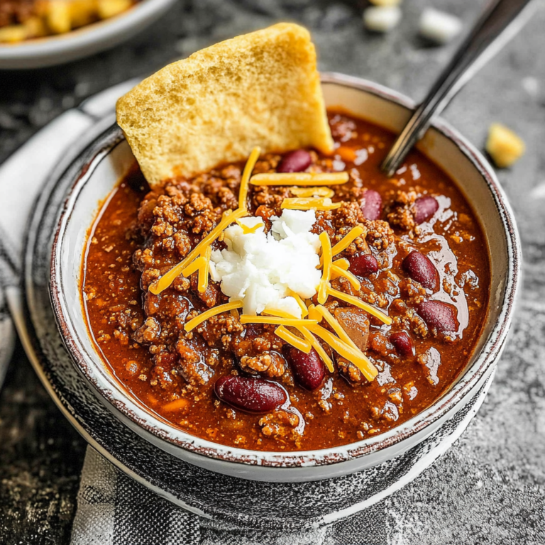 Easy Homemade Chili