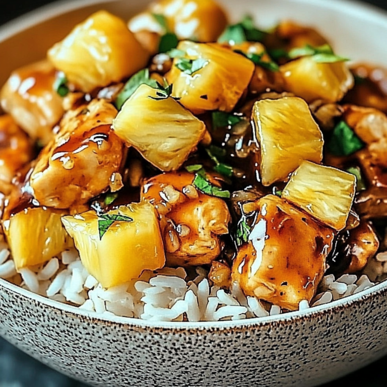 Pineapple Chicken and Rice: A Sweet and Savory Weeknight Favorite