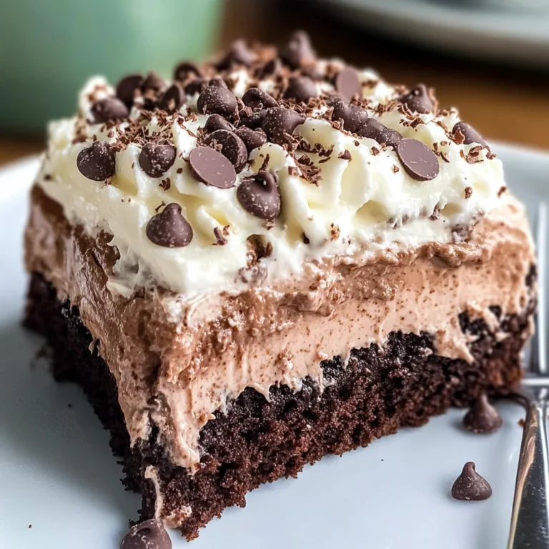 Baileys Poke Cake