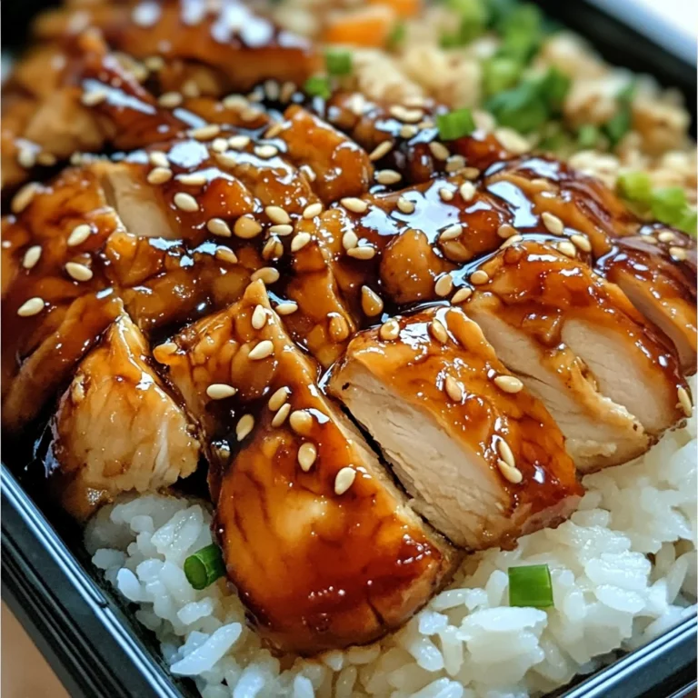 Chicken Teriyaki and Rice
