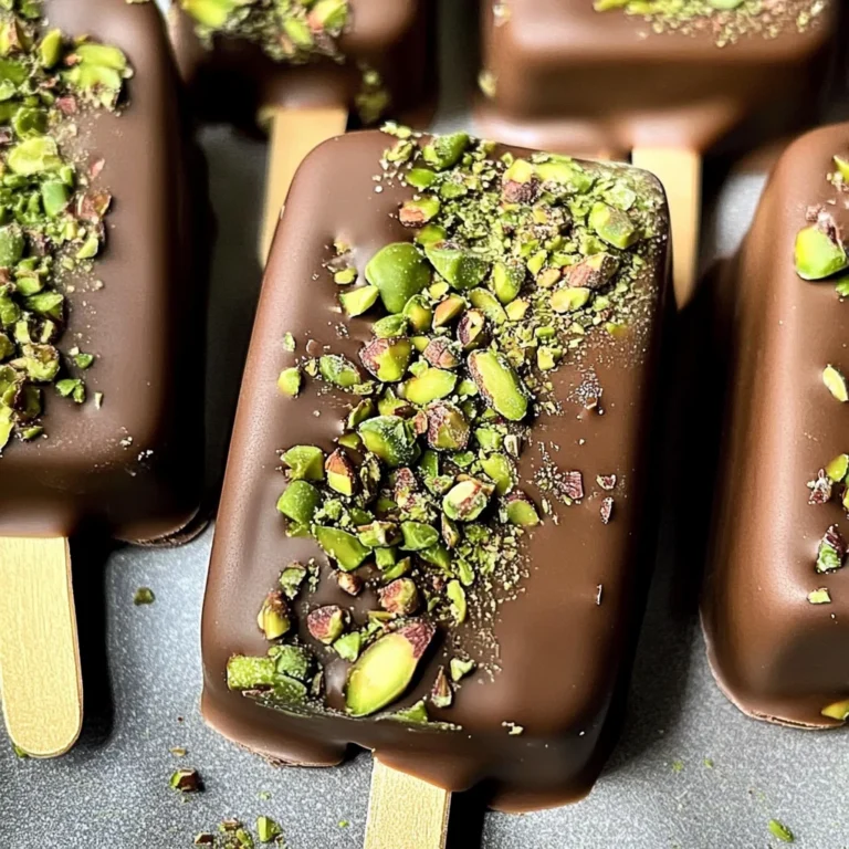 Dubai Pistachio Ice Cream Bars