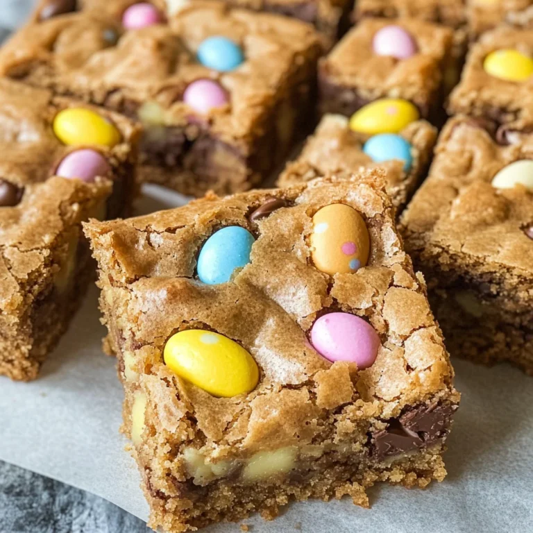 Easter Cadbury Mini Egg Blondies