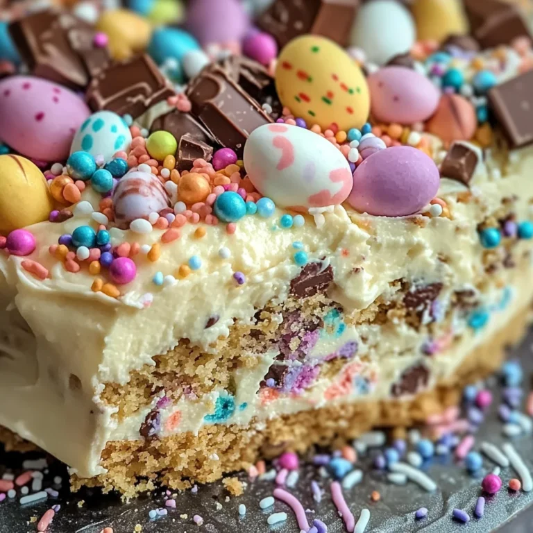 Easter Chocolate Cookie Cake