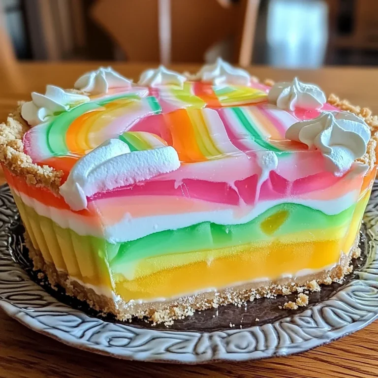 Easter No Bake Jello Pie