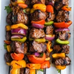 Fajita Steak Kabobs
