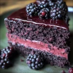 How to Make a Decadent Blackberry Velvet Gothic Cake at Home