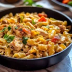 One Pot Cajun Ranch Chicken Pasta
