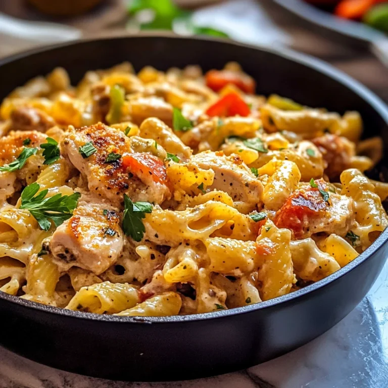 One Pot Cajun Ranch Chicken Pasta