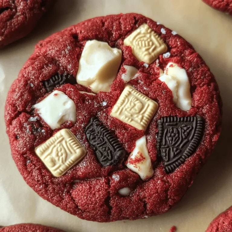 Red Velvet Oreo Cookies