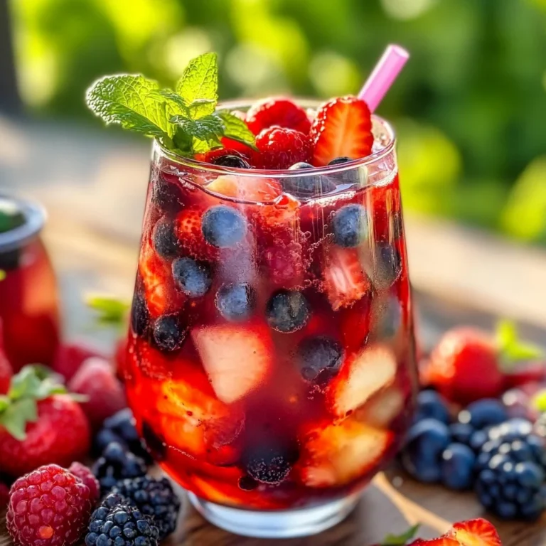 Refreshing Summer Berry Sangria Recipe