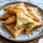 Spanakopita (Greek Spinach Pie) Triangles Recipe