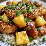 Sticky Teriyaki Pineapple Chicken