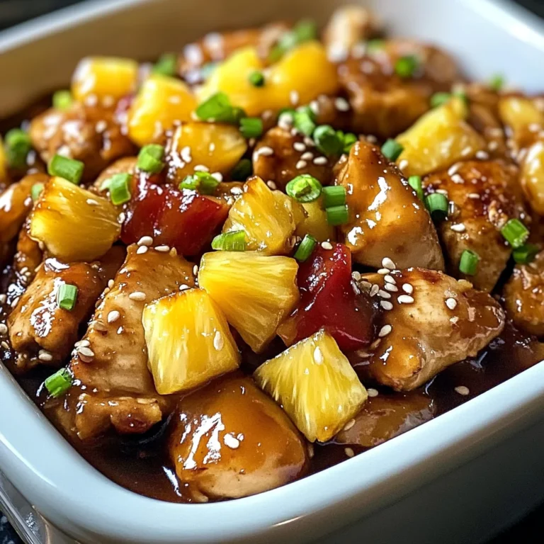 Sweet Hawaiian Crock Pot Chicken for Family-Favorite Dinners