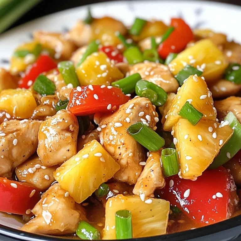The Ultimate Pineapple Chicken Recipe