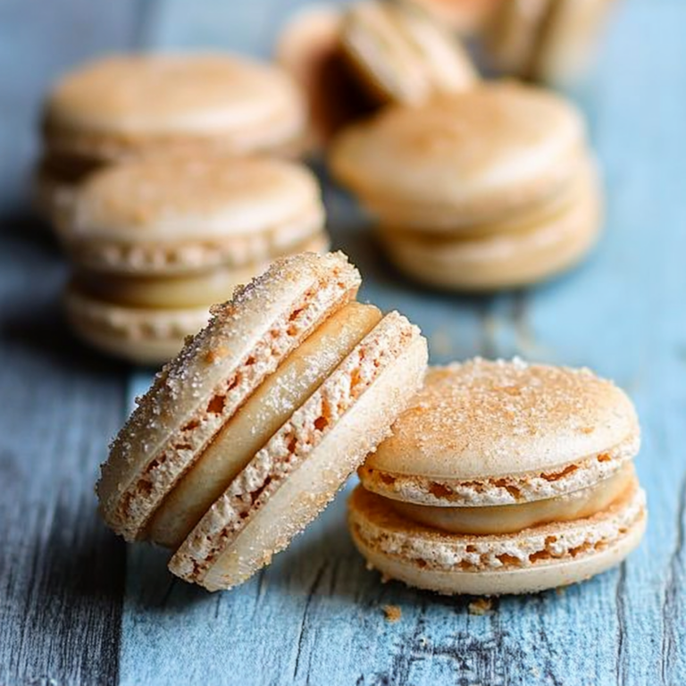 Apple Pie Macarons