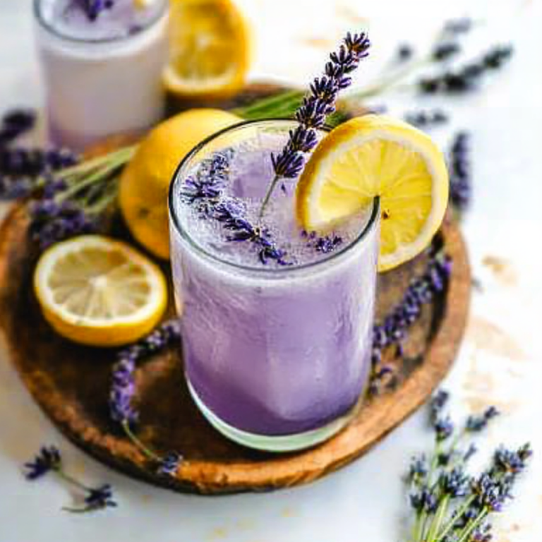 Coconut Lavender Lemonade Mocktail