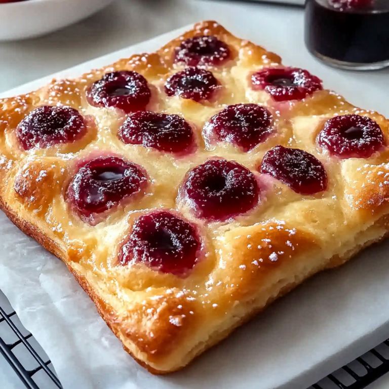 Jam Donut Focaccia: Your New Favorite Breakfast Delight