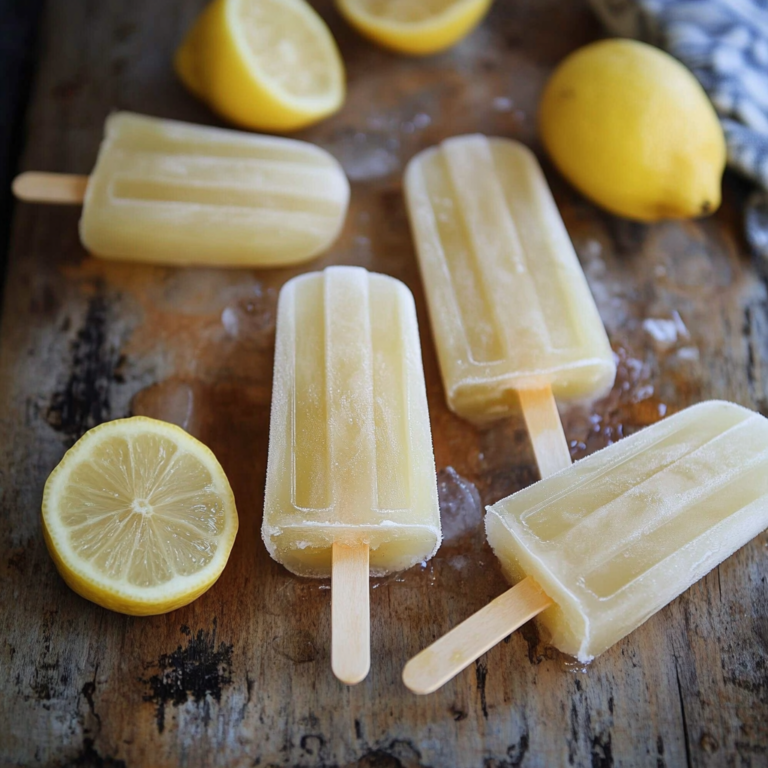 Lemonade Moonshine Popsicles