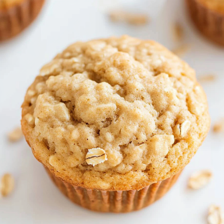 Skinny Oatmeal Brown Sugar Muffins